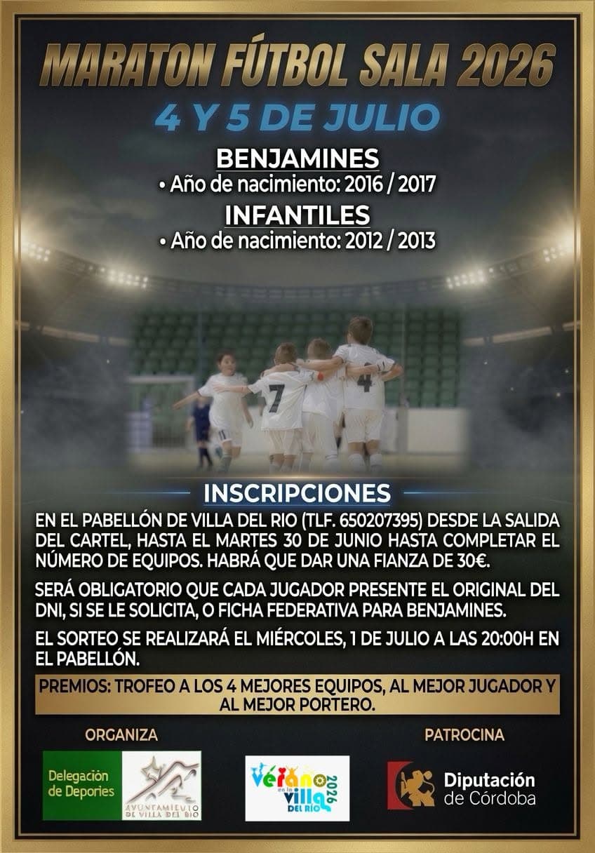 MARATON FÚTBOL SALA 2026