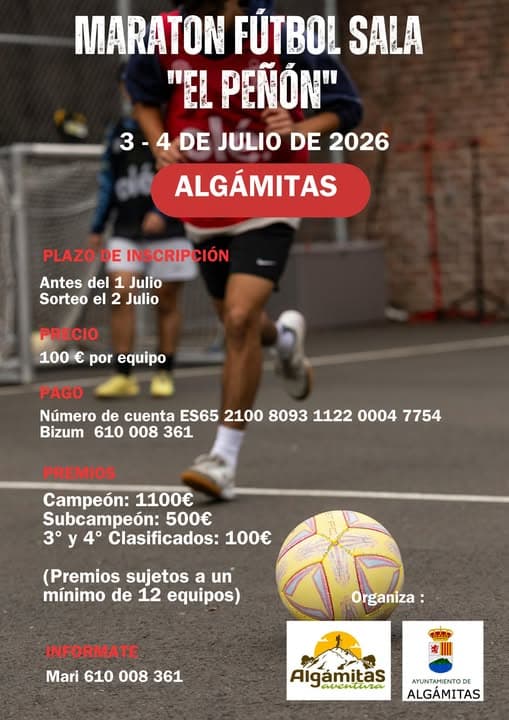 MARATON FÚTBOL SALA "EL PEÑÓN"
