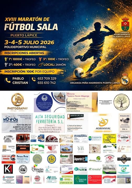 XVIII MARATÓN DE FÚTBOL SALA