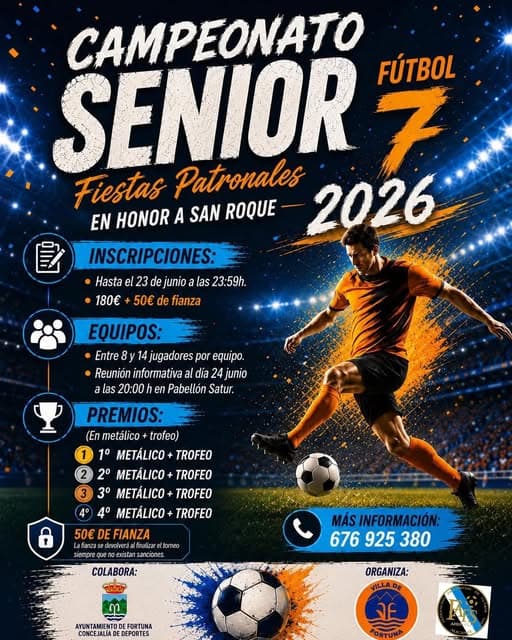 CAMPEONATO SENIOR FÚTBOL 7