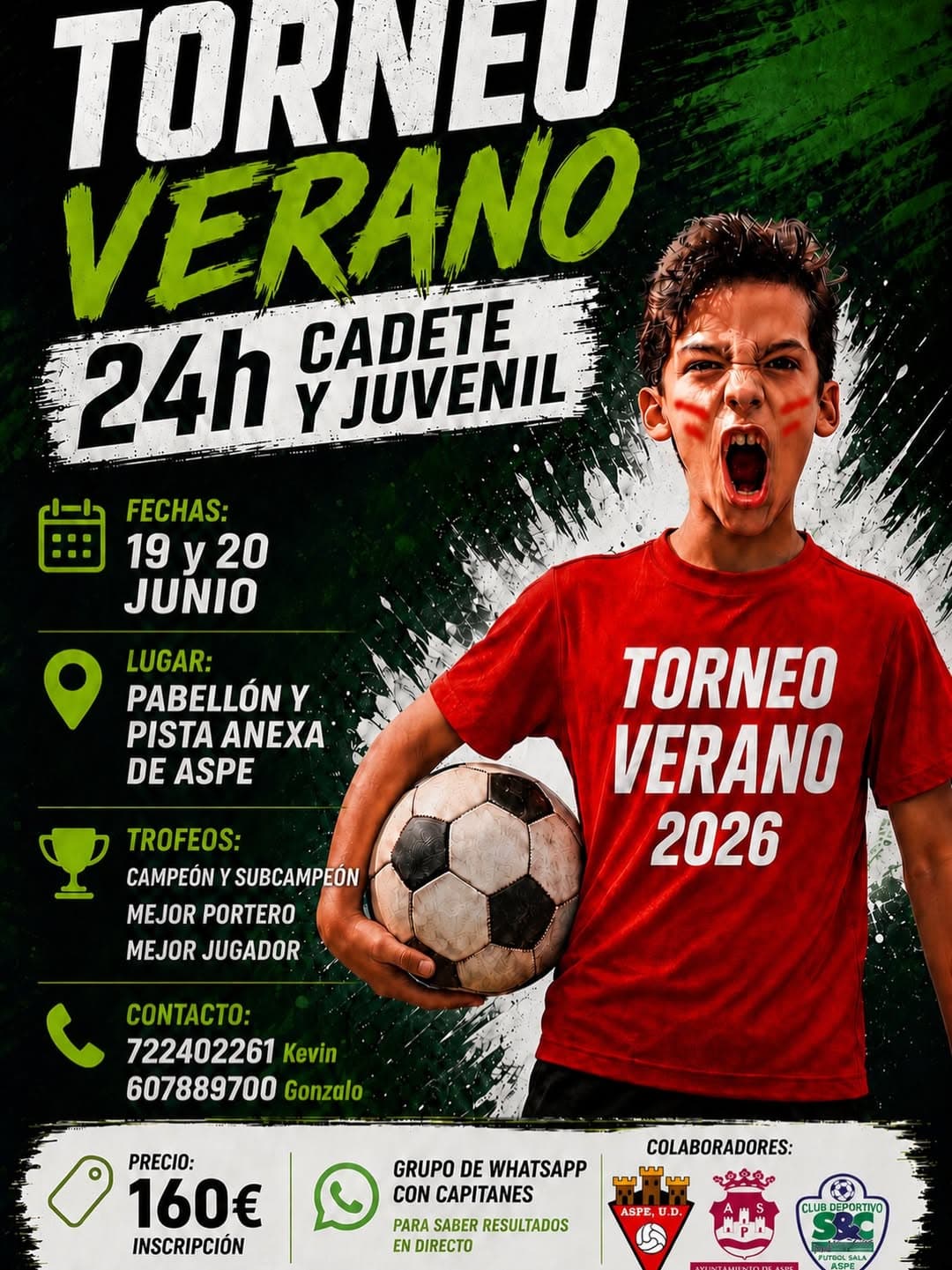 Torneo Aficionado de Futbol sala en Aspe — Torneo Verano 2026